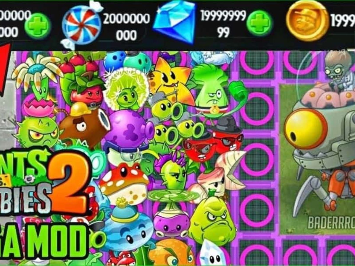 plants vs zombies hacked all plants unlocked full vergen