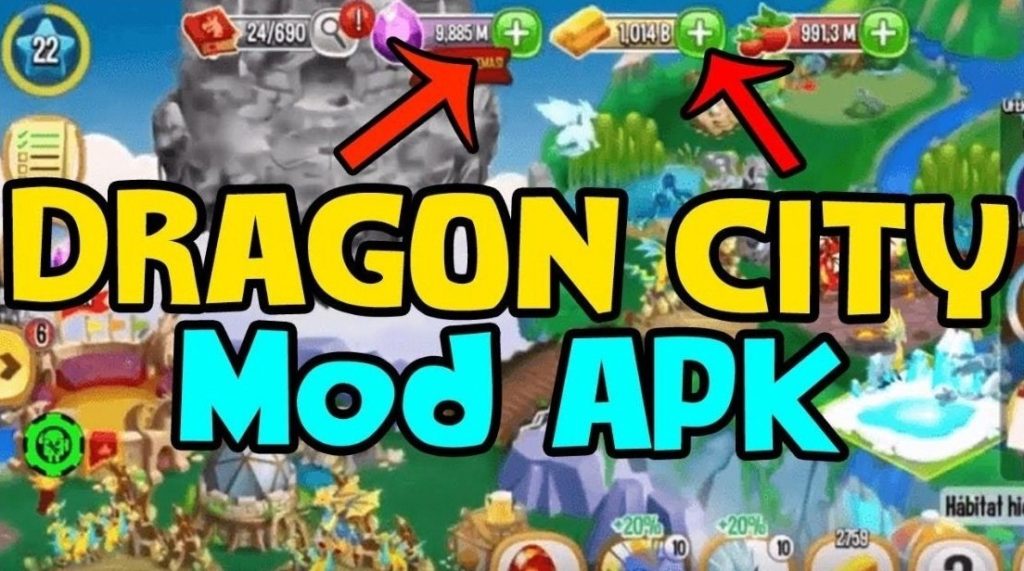 dragon city mod apk version 12.1.1