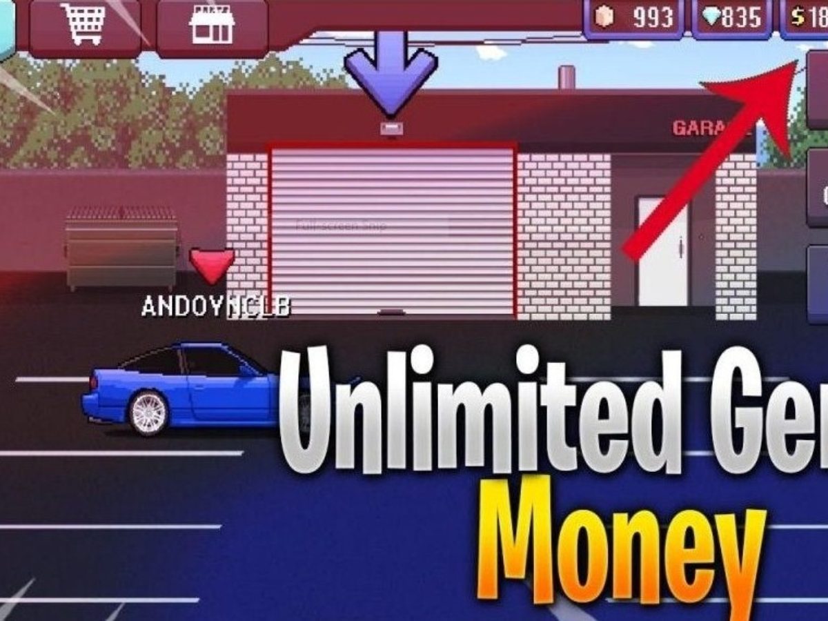 how to get pixel car racer unlimited