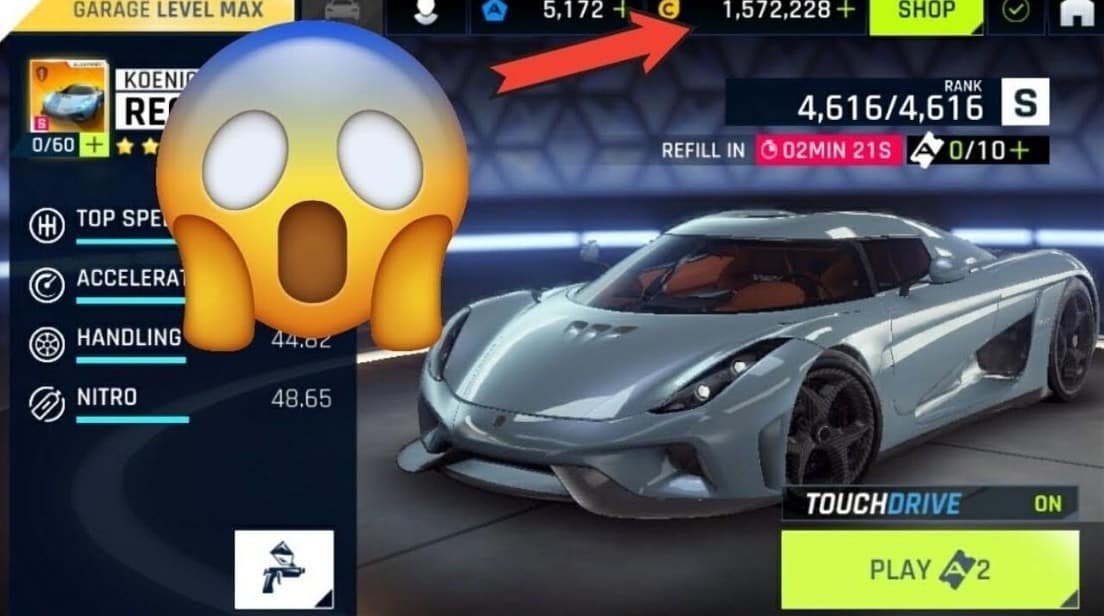 asphalt 9 unlimited tokens and credits