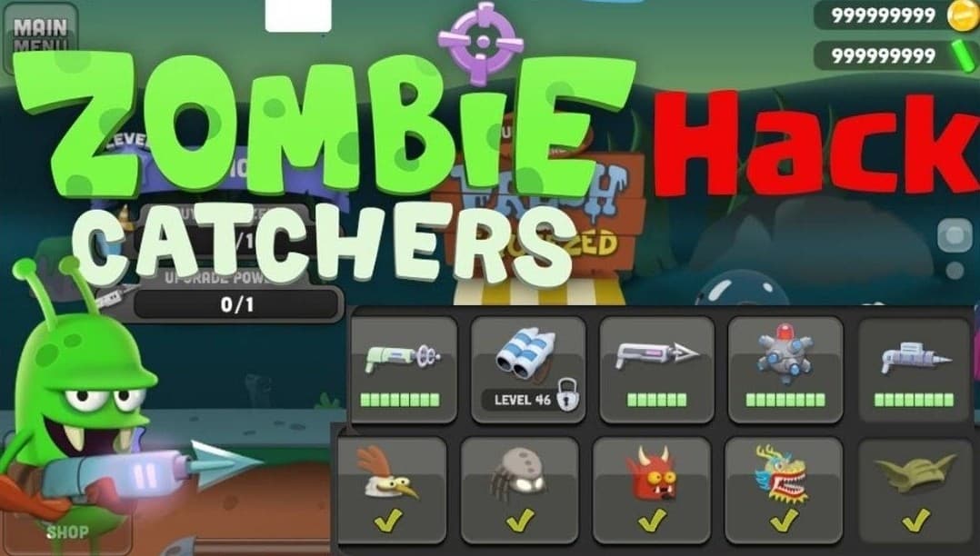 zombie catchers mod apk unlimited money