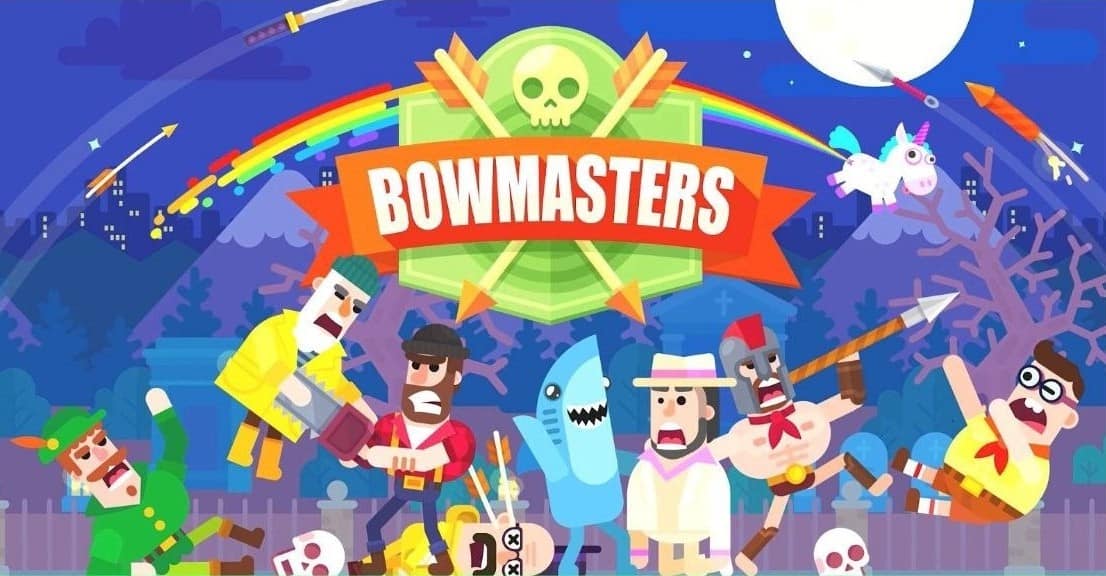 download bowmaster mod apk