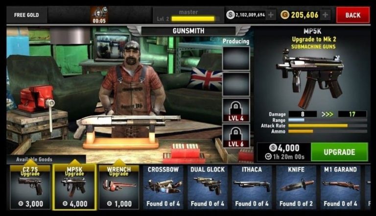 dead trigger mod apk unlimited money and gold and ammo