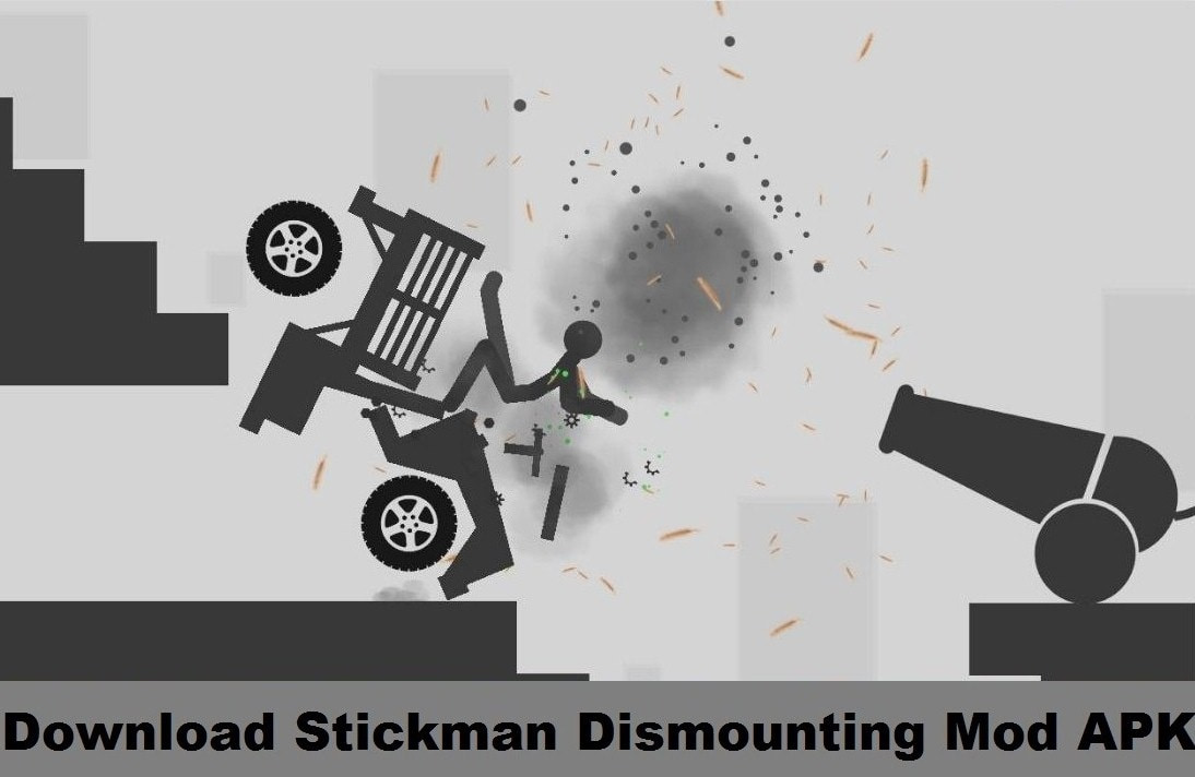 Stickman Dismounting Mod APK v3.1 (Unlimited money,Unlocked,High Damage)  Download 