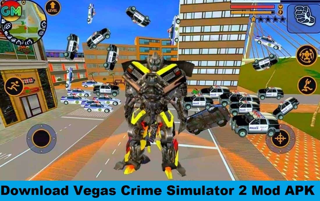 Amazing Vegas Crime Simulator MOD - Unlimited Money and Gems with EASE