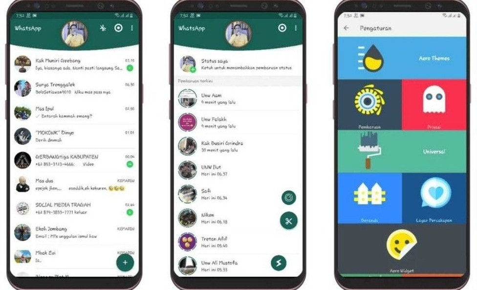 About WhatsApp Aero APK