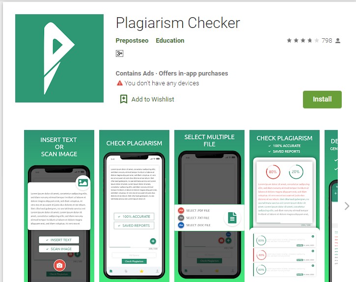 Plagiarism checker – Prepostseo