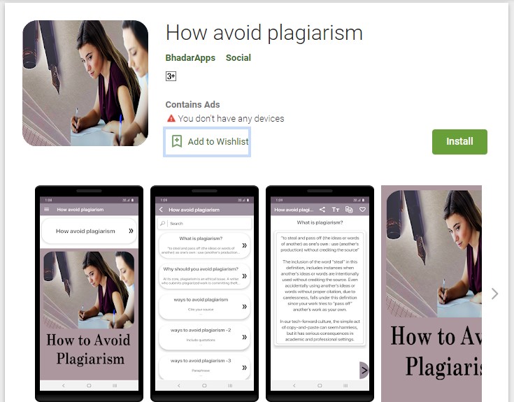 Plagiarism checker – BhadarApps