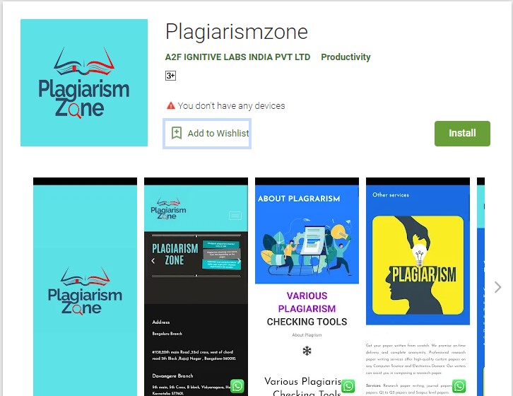 Plagiarismzone