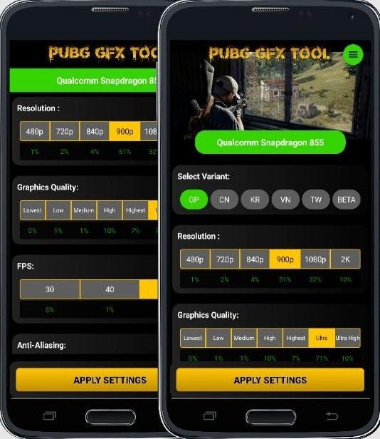 GFX Tool Pro MOD APK For (PUBG, BGMI, Free Fire, ML) 2022