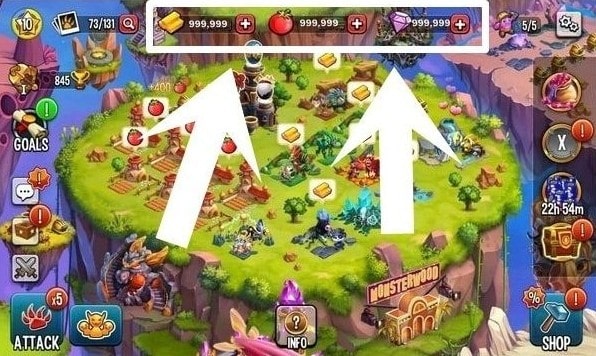 Monster Legends MOD APK (Unlimited Gold, Gems, Food) 2022 Latest Version