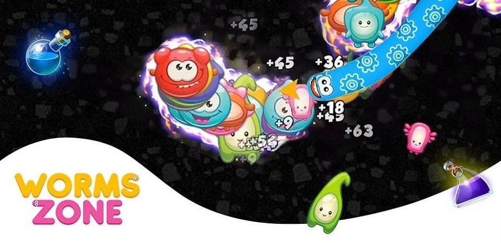 Worms Zone MOD APK (Unlimited Money, Coins, Unlocked) Latest Version