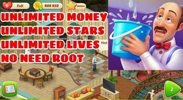 homescapes mod apk unlimited stars and coins 2020