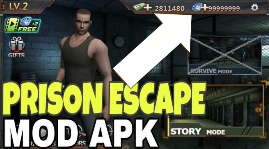 Prison Escape MOD APK (Unlimited Money, Gems, Diamonds)