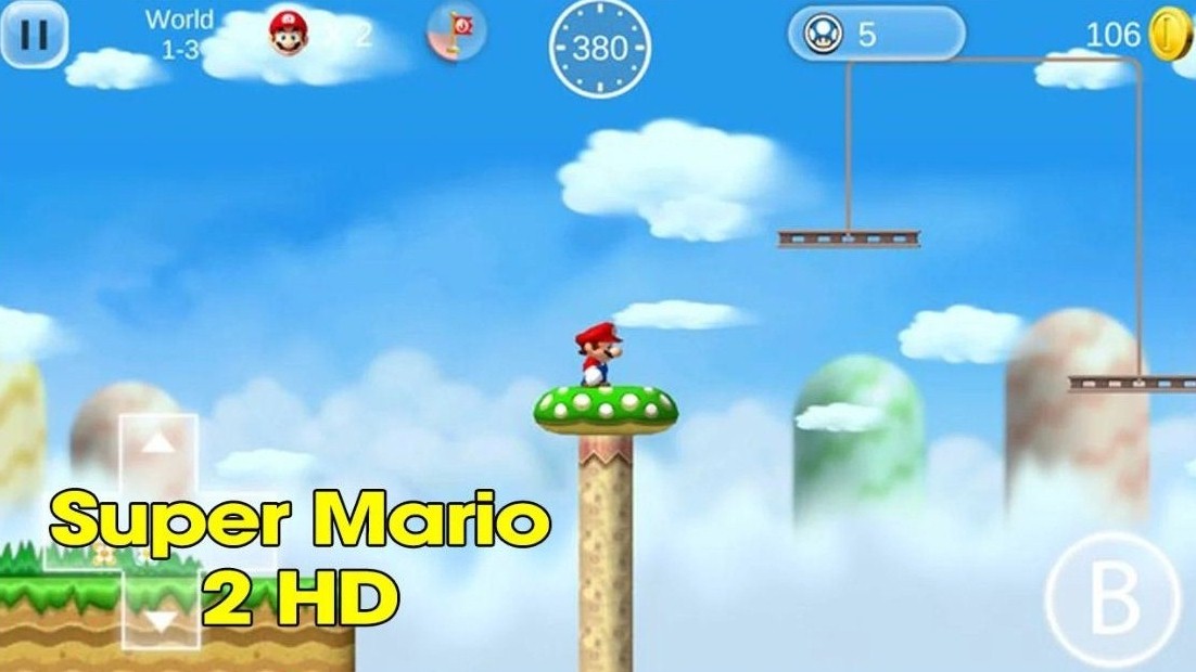 Super Mario 2 HD MOD APK 1 (Unlimited Coins, Unlocked All, Offline)