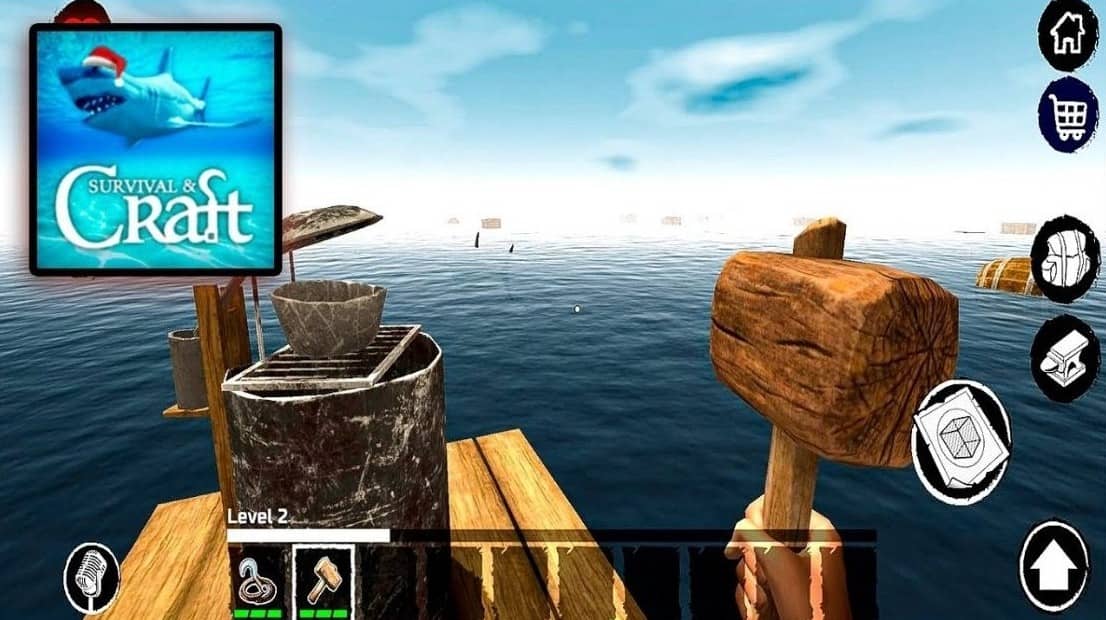 Survival on Raft MOD APK 2022 (Unlimited Money/Free Craft/Cheat Menu)