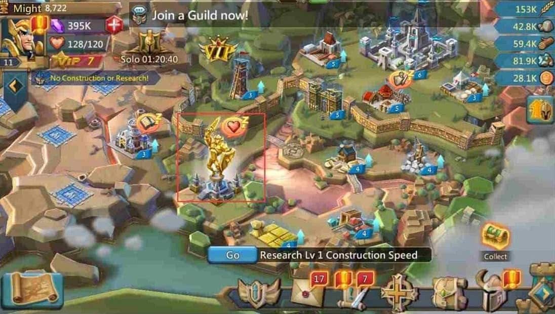 Lords Mobile MOD APK (Unlimited Money, Gems, VIP 15)