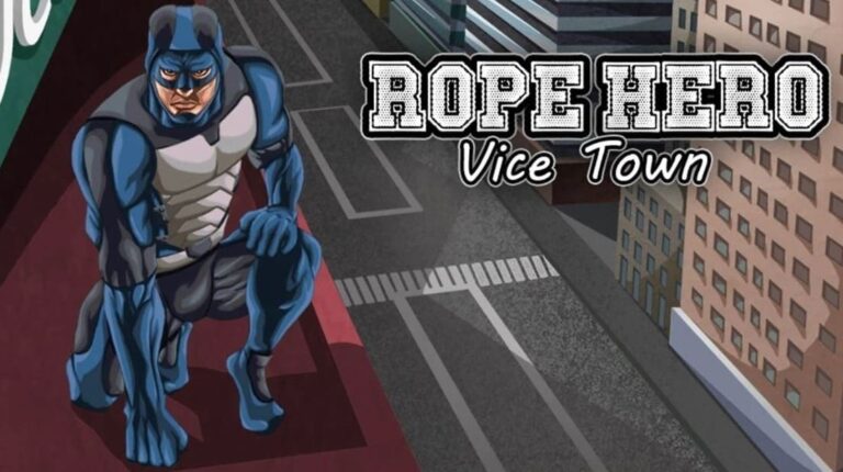 Rope Hero MOD APK (Unlimited Money, Gems) 2023